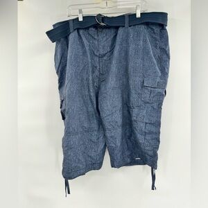 Plugg blue shorts pants trousers 44 cargo